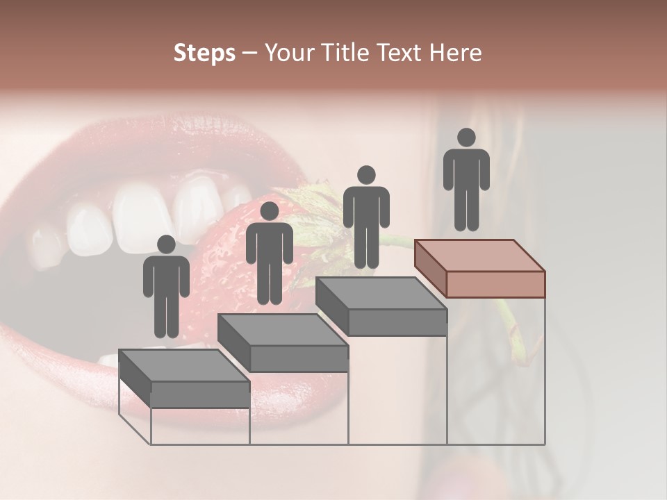 Eat Girl Food PowerPoint Template