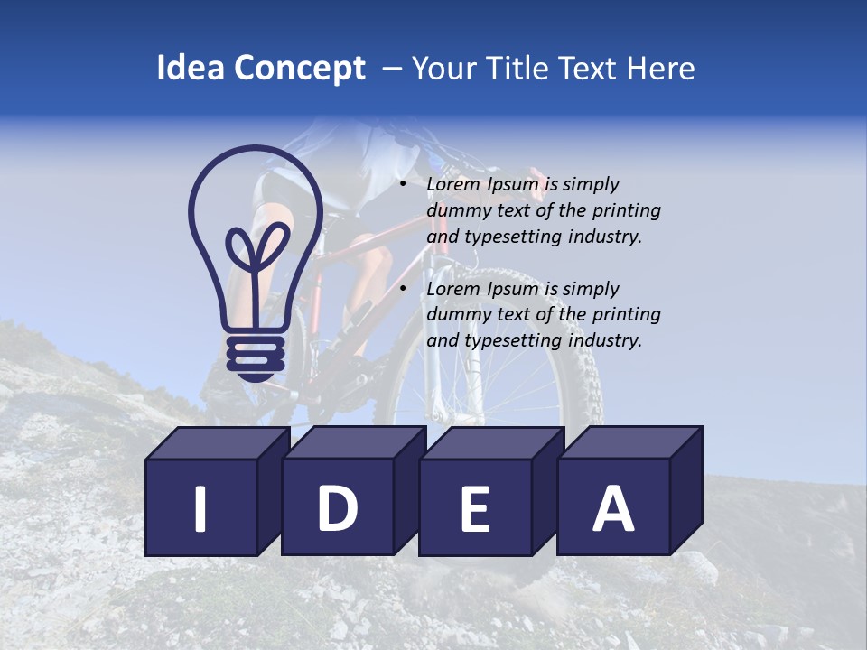 Mountain Biking PowerPoint Template