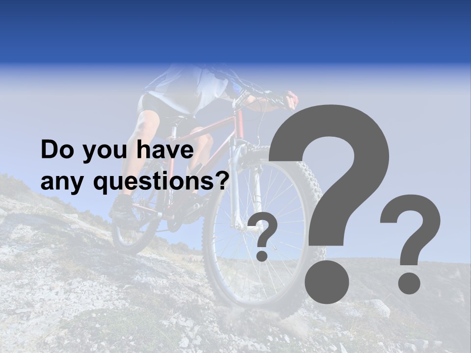 Mountain Biking PowerPoint Template