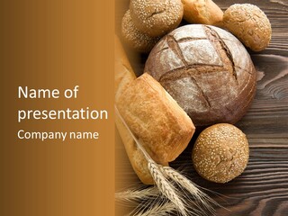 Close Yeast Traditional PowerPoint Template