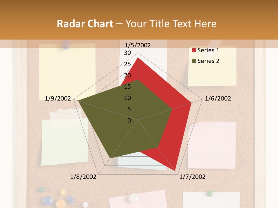 Cork Noticeboard PowerPoint Template