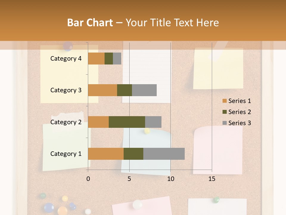 Cork Noticeboard PowerPoint Template