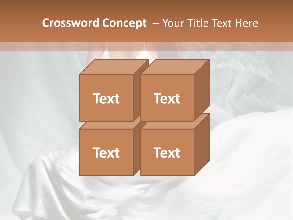 Blue Eyed Angel PowerPoint Template