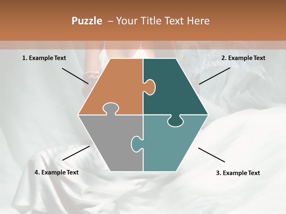 Blue Eyed Angel PowerPoint Template