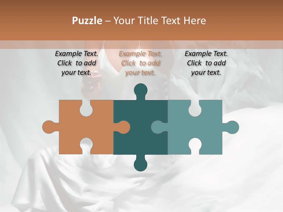 Blue Eyed Angel PowerPoint Template