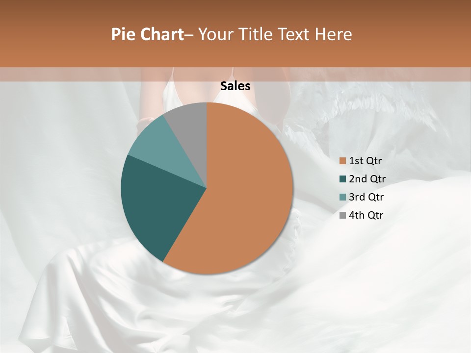 Blue Eyed Angel PowerPoint Template