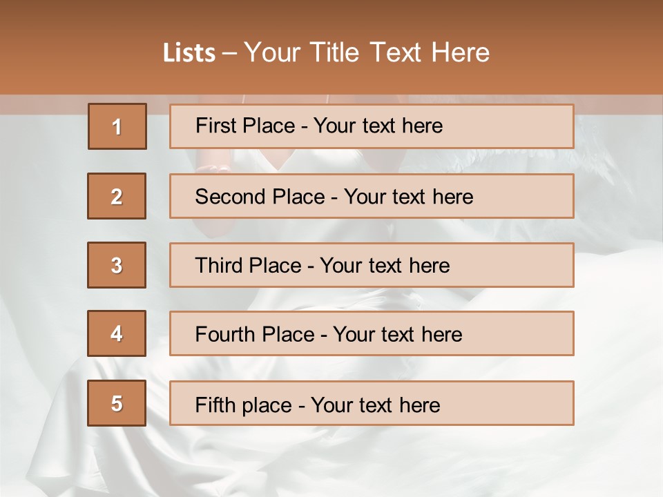 Blue Eyed Angel PowerPoint Template