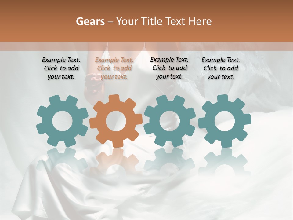 Blue Eyed Angel PowerPoint Template