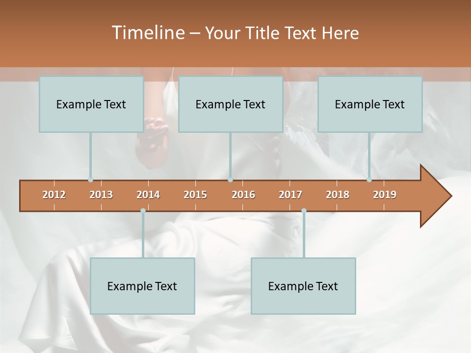 Blue Eyed Angel PowerPoint Template