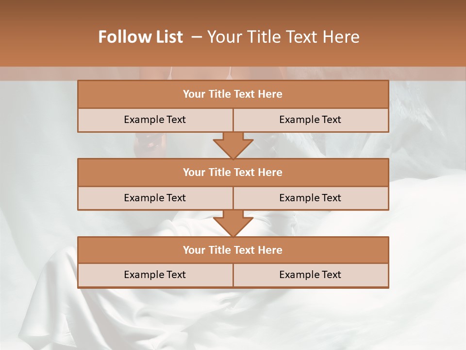 Blue Eyed Angel PowerPoint Template