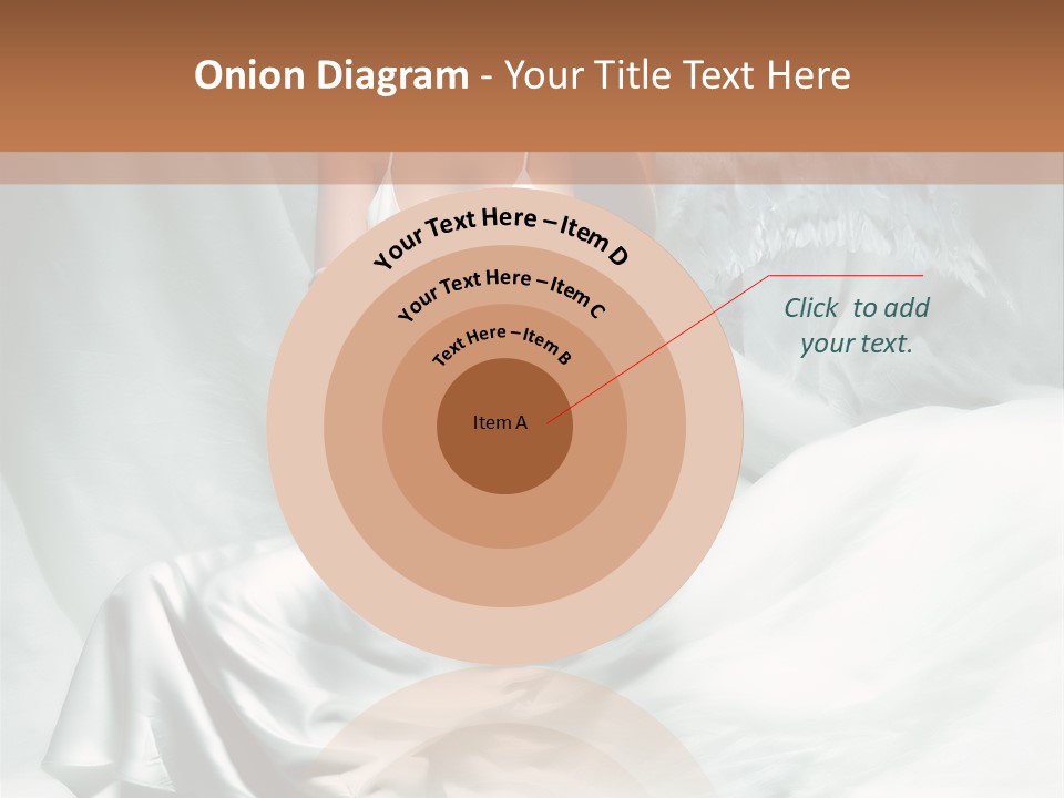 Blue Eyed Angel PowerPoint Template