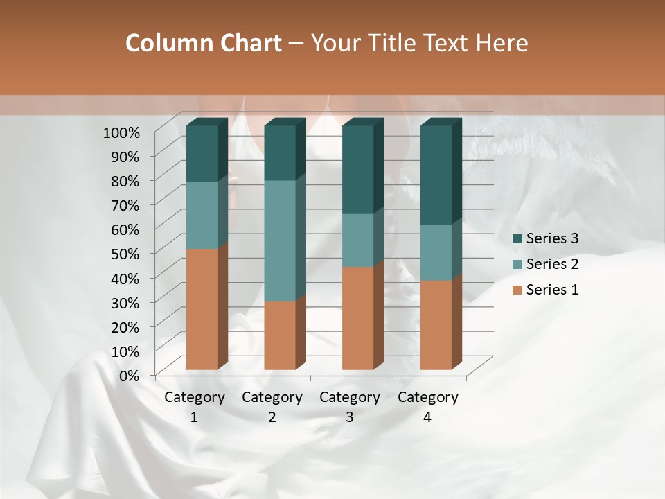Blue Eyed Angel PowerPoint Template