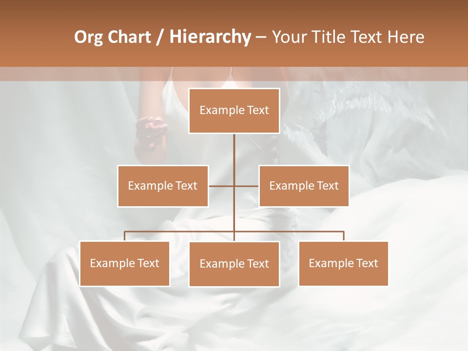 Blue Eyed Angel PowerPoint Template