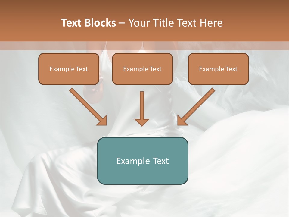 Blue Eyed Angel PowerPoint Template