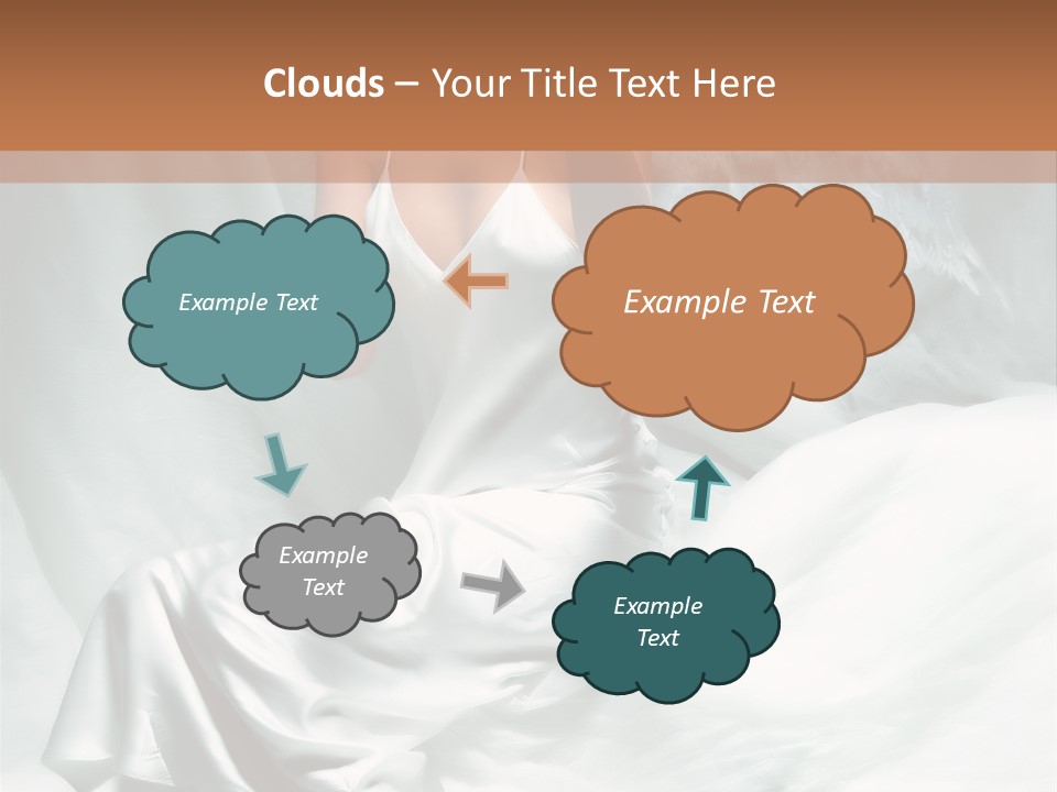 Blue Eyed Angel PowerPoint Template