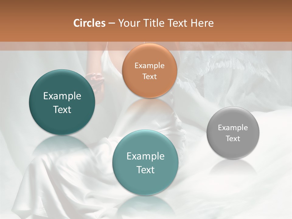 Blue Eyed Angel PowerPoint Template