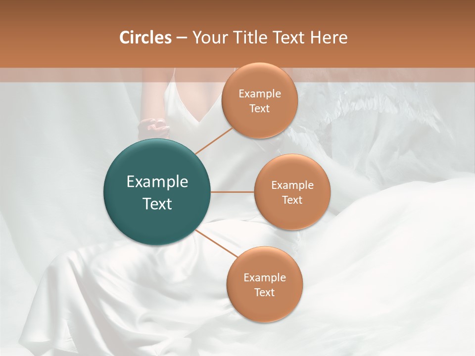 Blue Eyed Angel PowerPoint Template