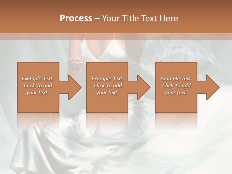 Blue Eyed Angel PowerPoint Template