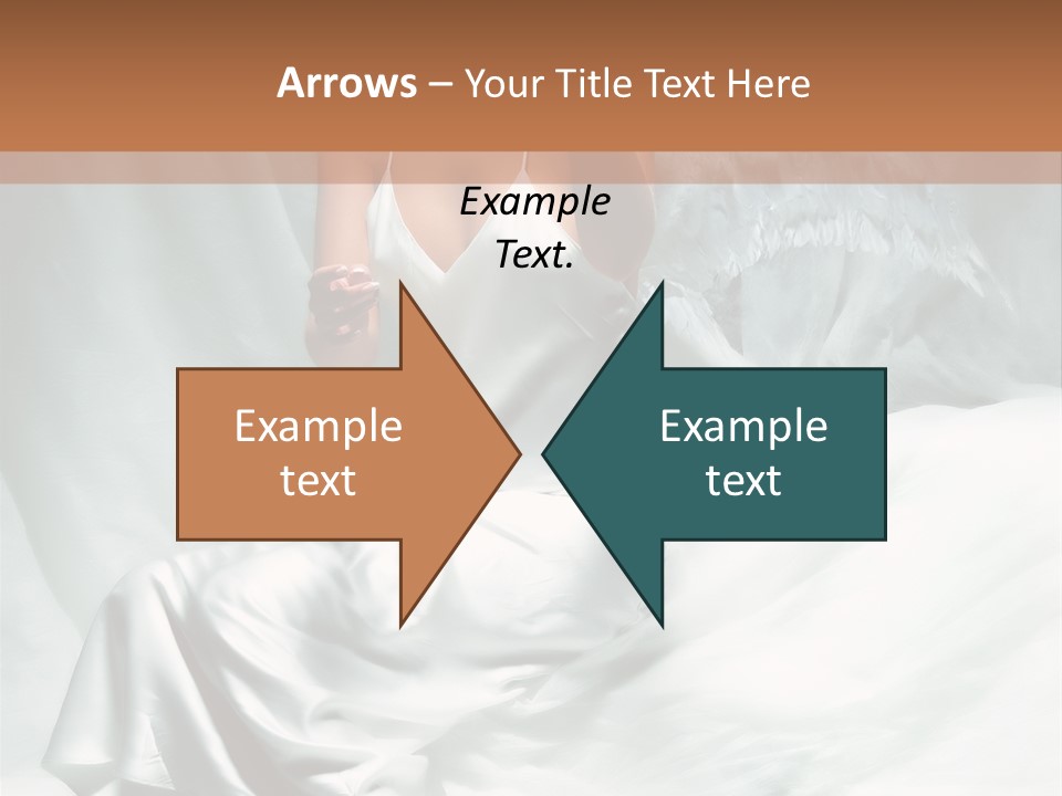 Blue Eyed Angel PowerPoint Template
