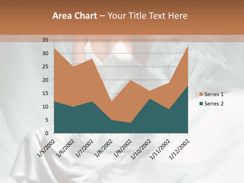 Blue Eyed Angel PowerPoint Template