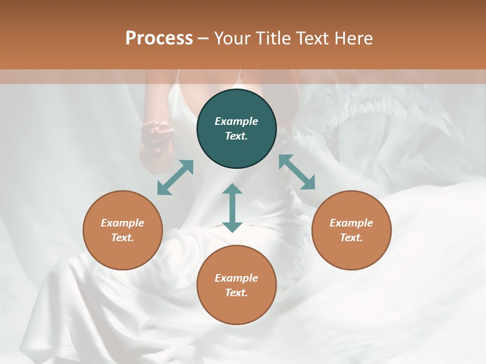 Blue Eyed Angel PowerPoint Template