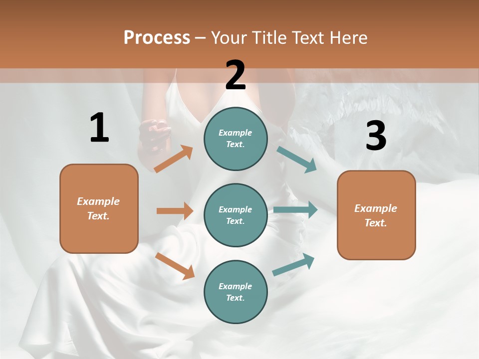 Blue Eyed Angel PowerPoint Template