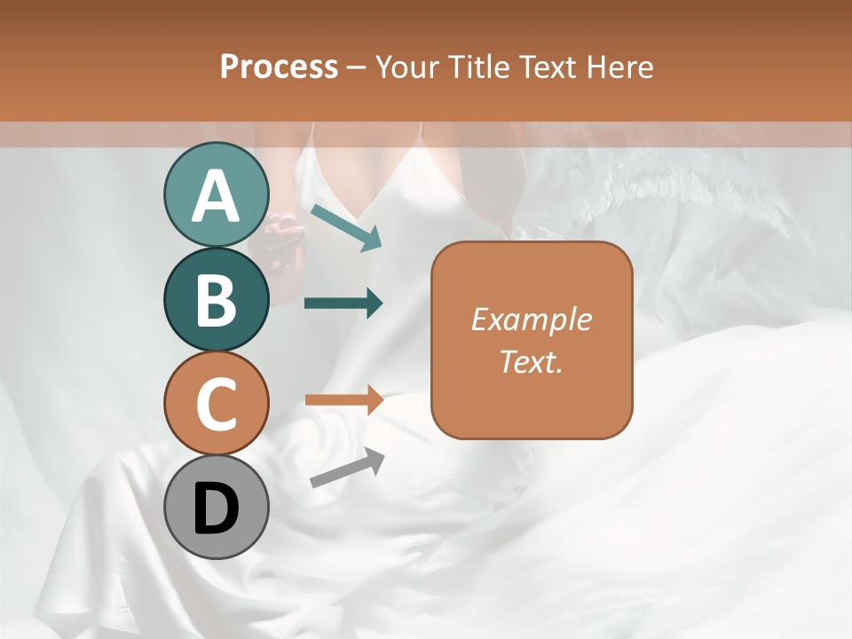 Blue Eyed Angel PowerPoint Template