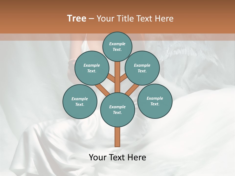 Blue Eyed Angel PowerPoint Template