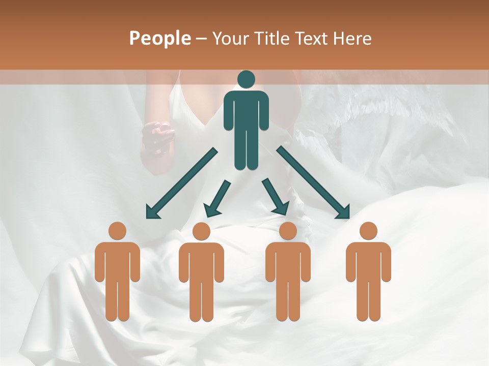 Blue Eyed Angel PowerPoint Template