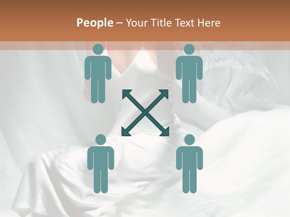 Blue Eyed Angel PowerPoint Template