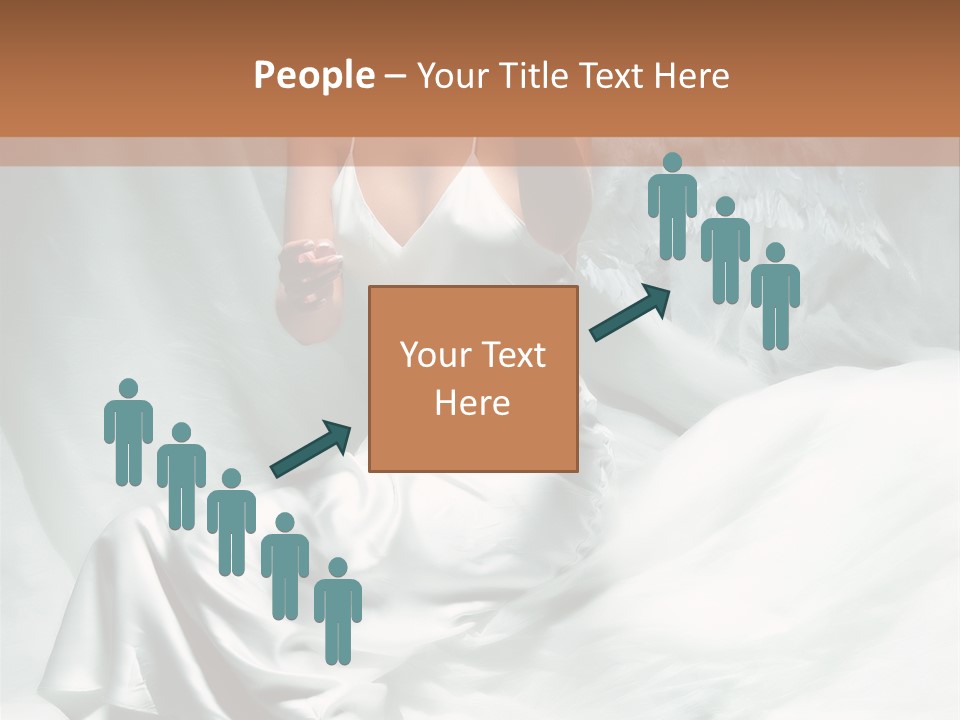 Blue Eyed Angel PowerPoint Template