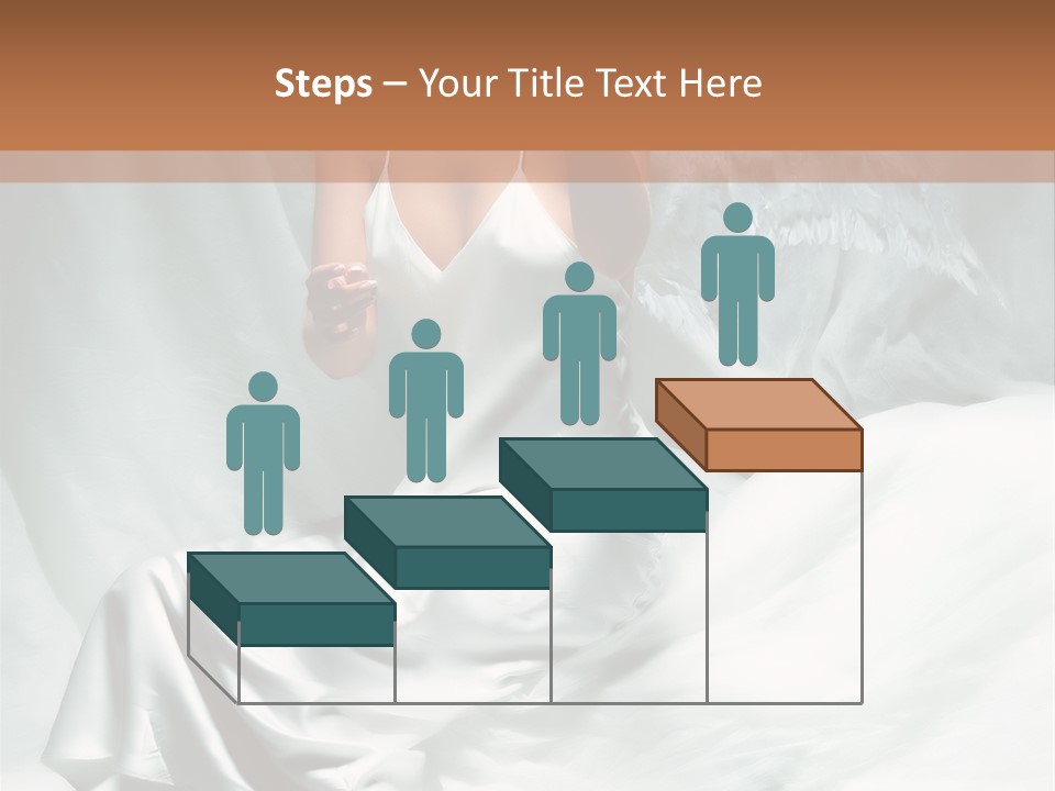 Blue Eyed Angel PowerPoint Template