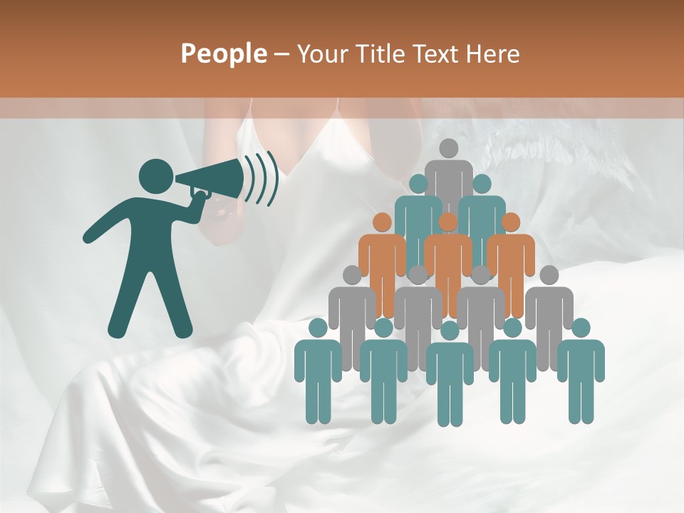 Blue Eyed Angel PowerPoint Template