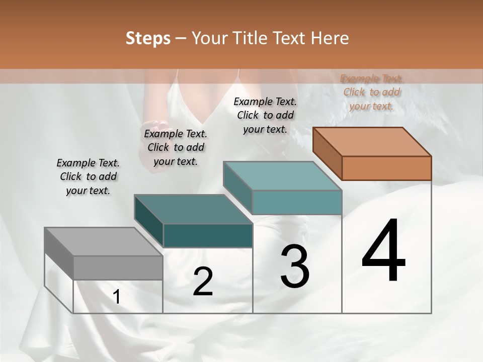 Blue Eyed Angel PowerPoint Template