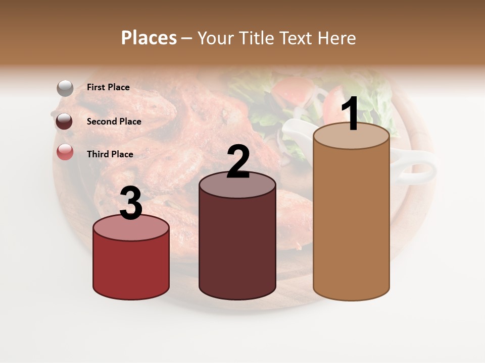 Party Fresh Meal PowerPoint Template