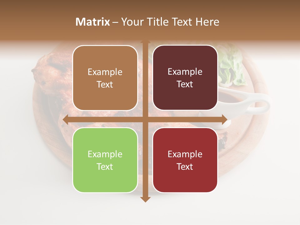 Party Fresh Meal PowerPoint Template