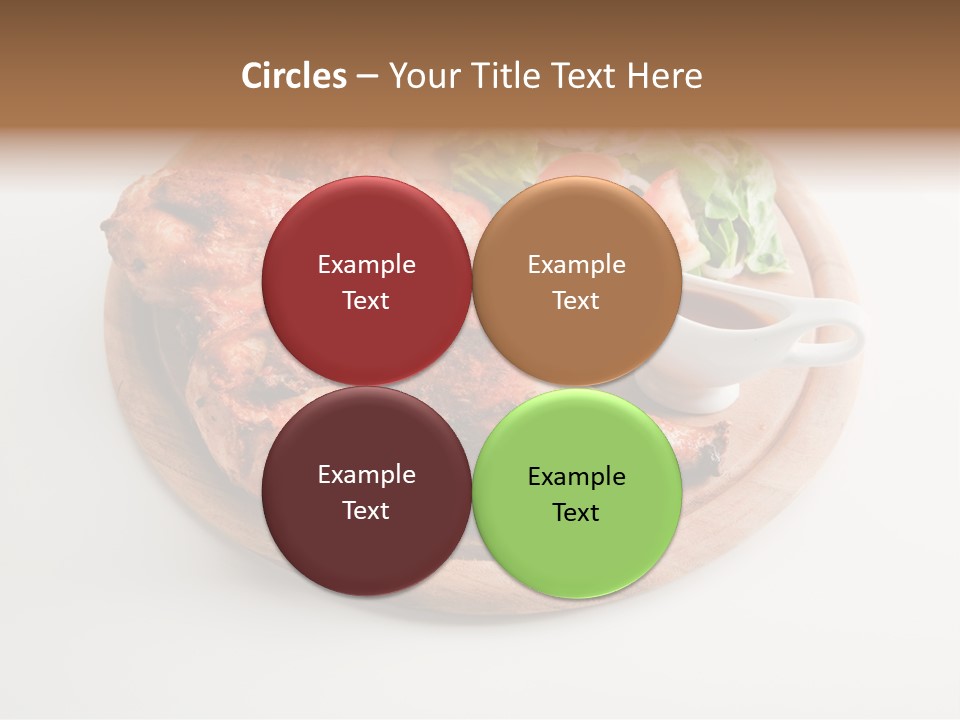 Party Fresh Meal PowerPoint Template