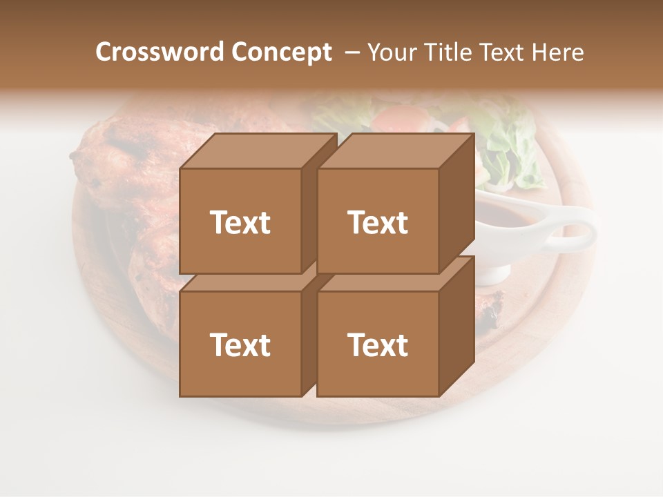 Party Fresh Meal PowerPoint Template