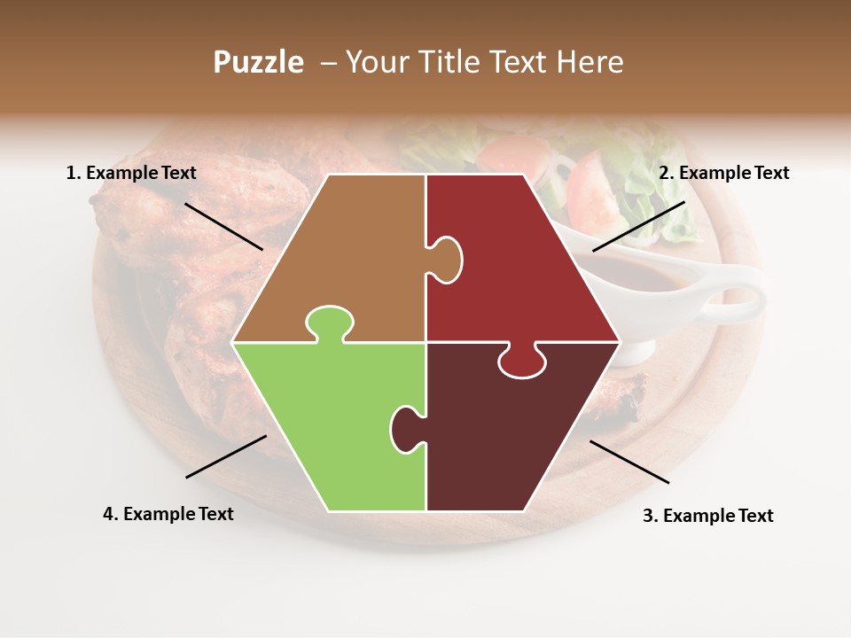 Party Fresh Meal PowerPoint Template