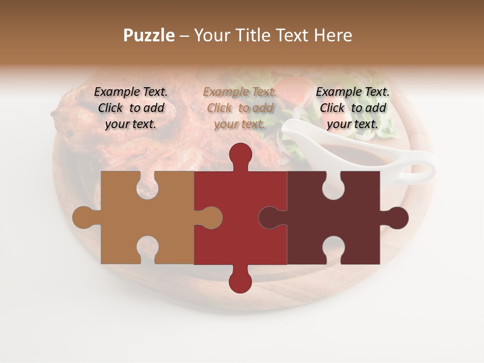 Party Fresh Meal PowerPoint Template