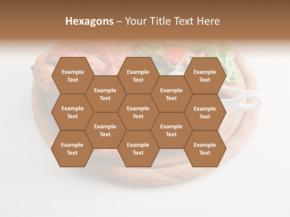 Party Fresh Meal PowerPoint Template