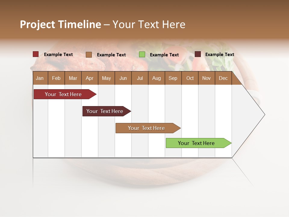 Party Fresh Meal PowerPoint Template