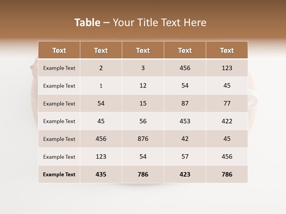 Party Fresh Meal PowerPoint Template