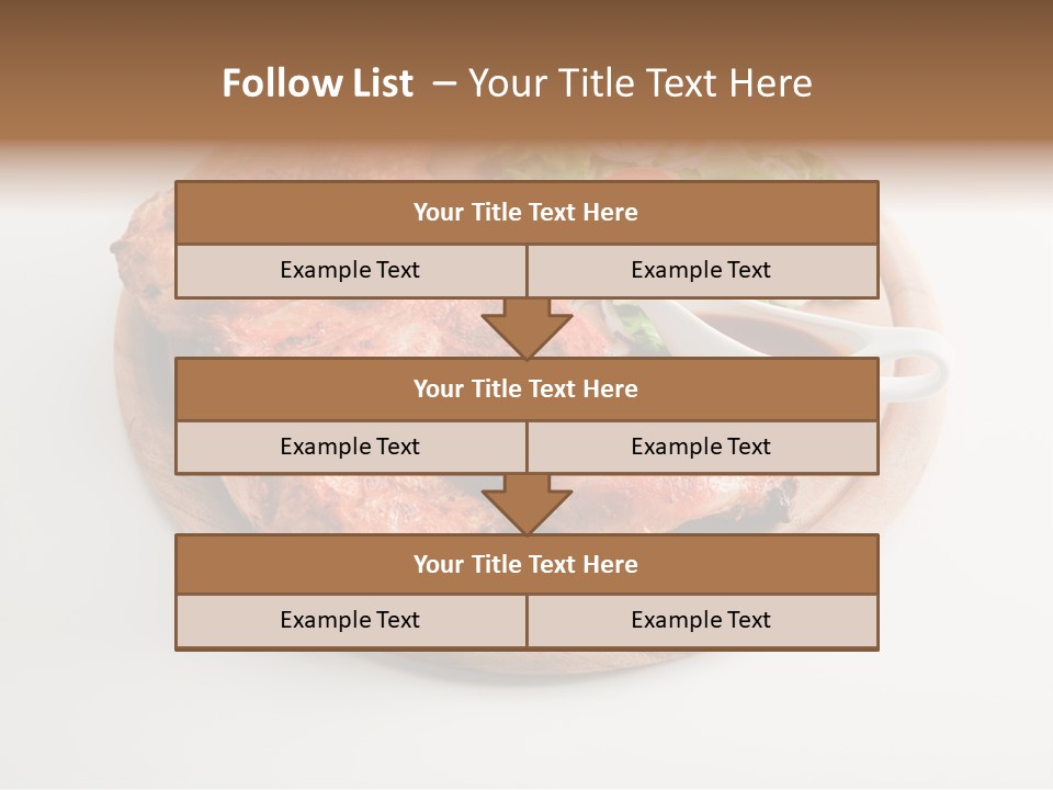 Party Fresh Meal PowerPoint Template