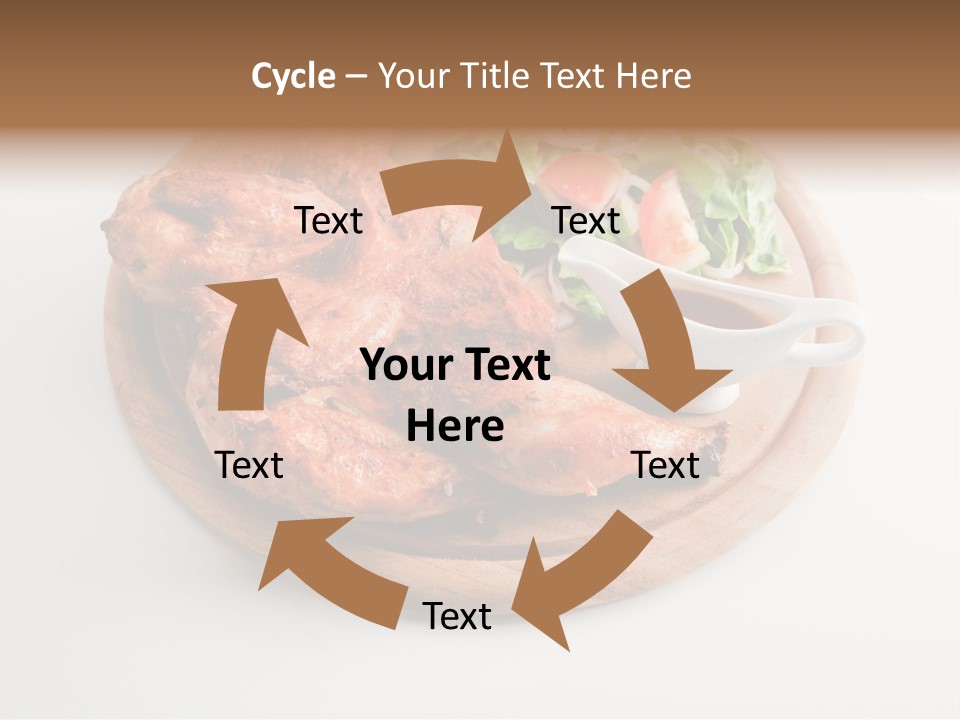 Party Fresh Meal PowerPoint Template