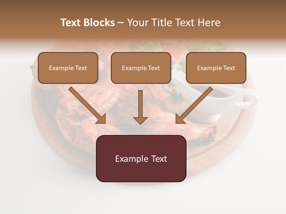 Party Fresh Meal PowerPoint Template