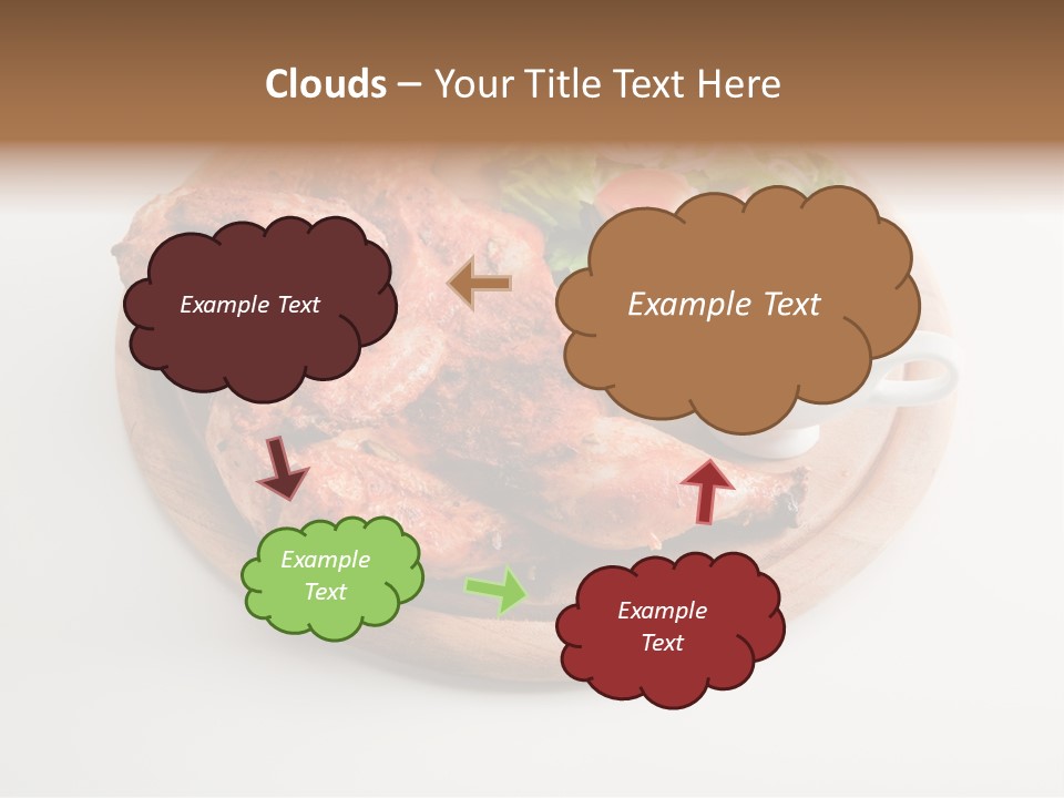 Party Fresh Meal PowerPoint Template