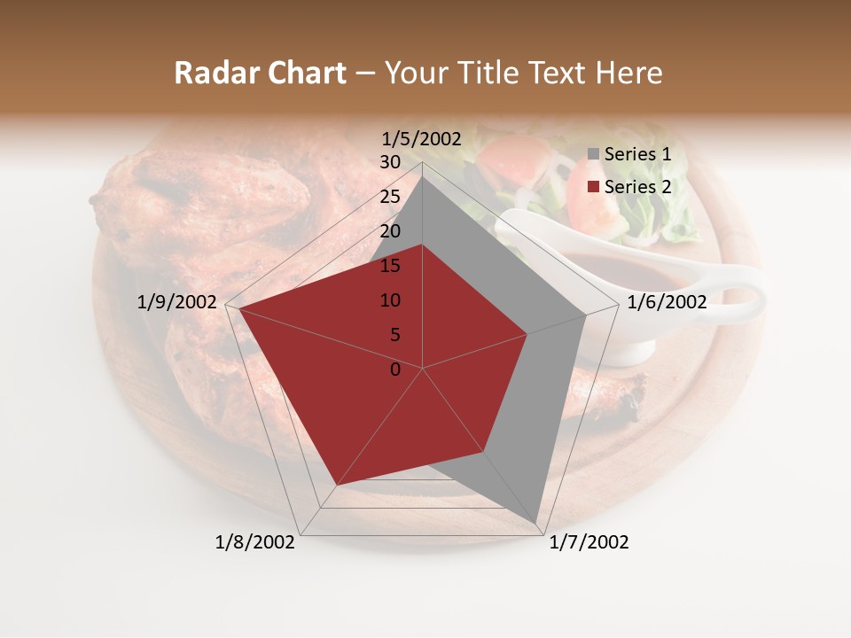 Party Fresh Meal PowerPoint Template