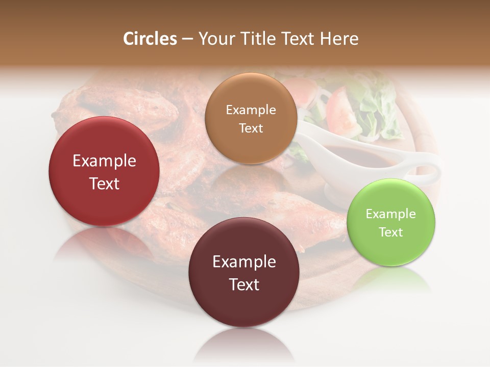 Party Fresh Meal PowerPoint Template