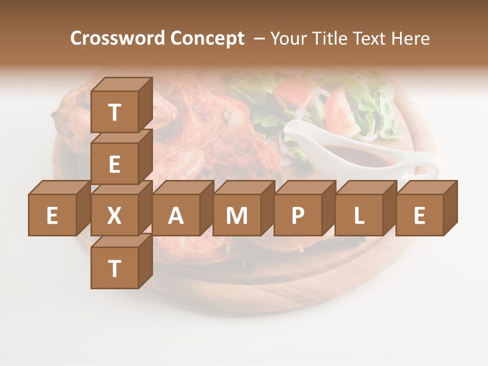 Party Fresh Meal PowerPoint Template